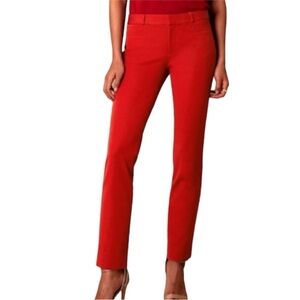 ❌SOLD❌ Banana Republic Sloan Pant Size 2 Red